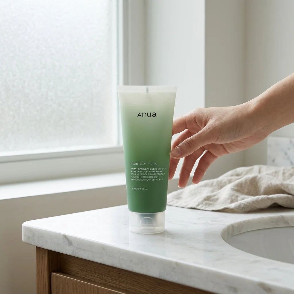 Anua Heartleaf BHA Quercetinol Pore Cleansing Foam | Siaflor