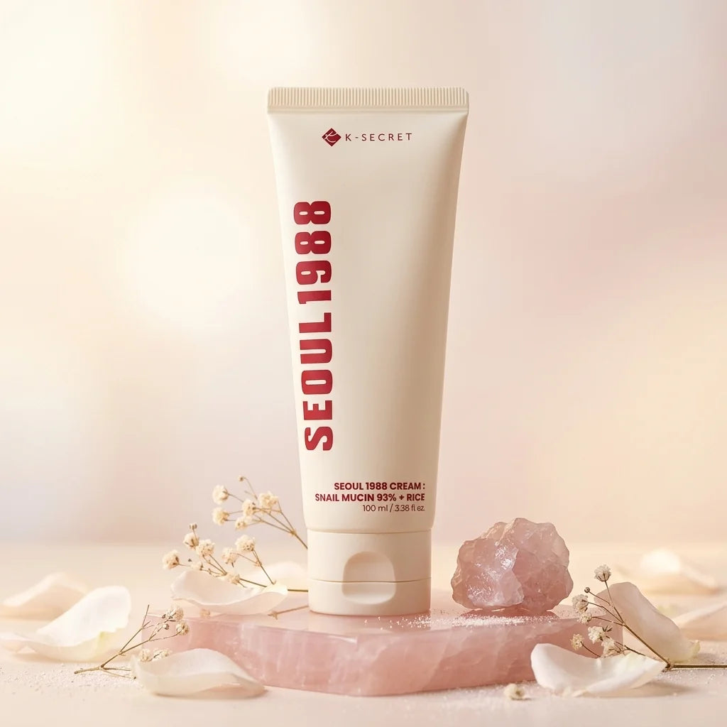 KSecret Seoul 1988 Snail Mucin 93% Rice Cream | Siaflor