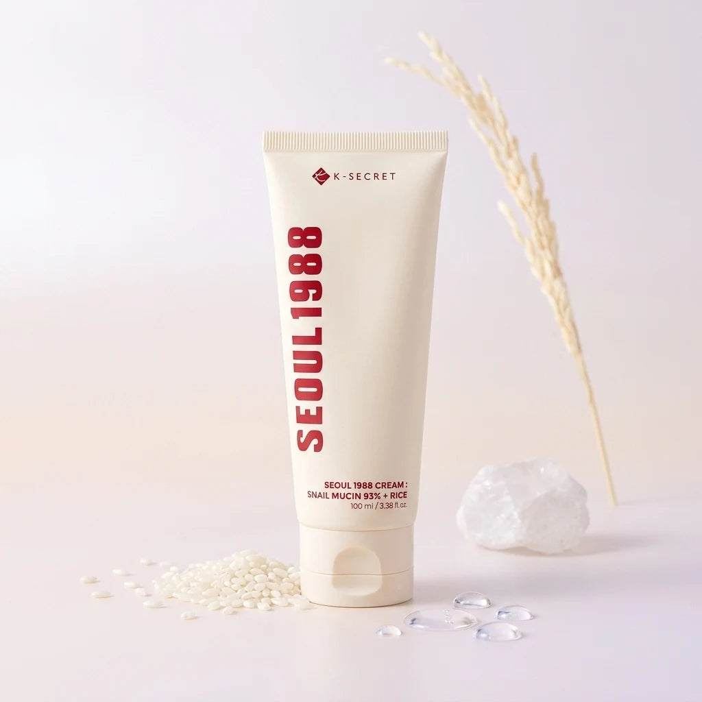 KSecret Seoul 1988 Snail Mucin 93% Rice Cream | Siaflor