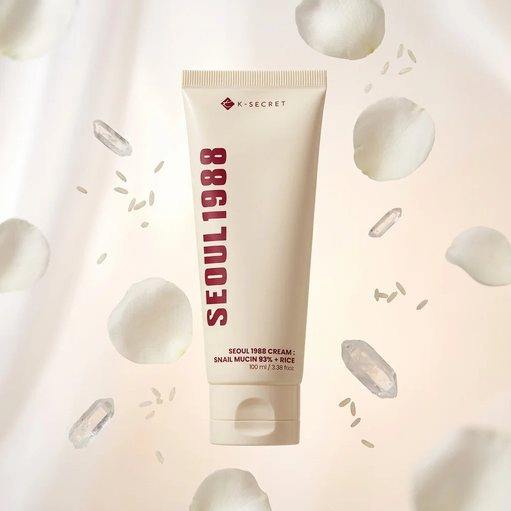 KSecret Seoul 1988 Snail Mucin 93% Rice Cream | Siaflor