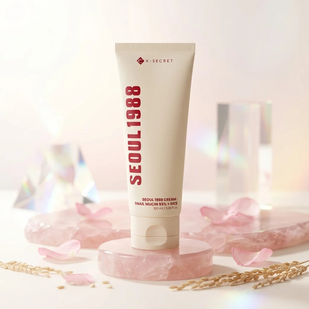 KSecret Seoul 1988 Snail Mucin 93% Rice Cream | Siaflor