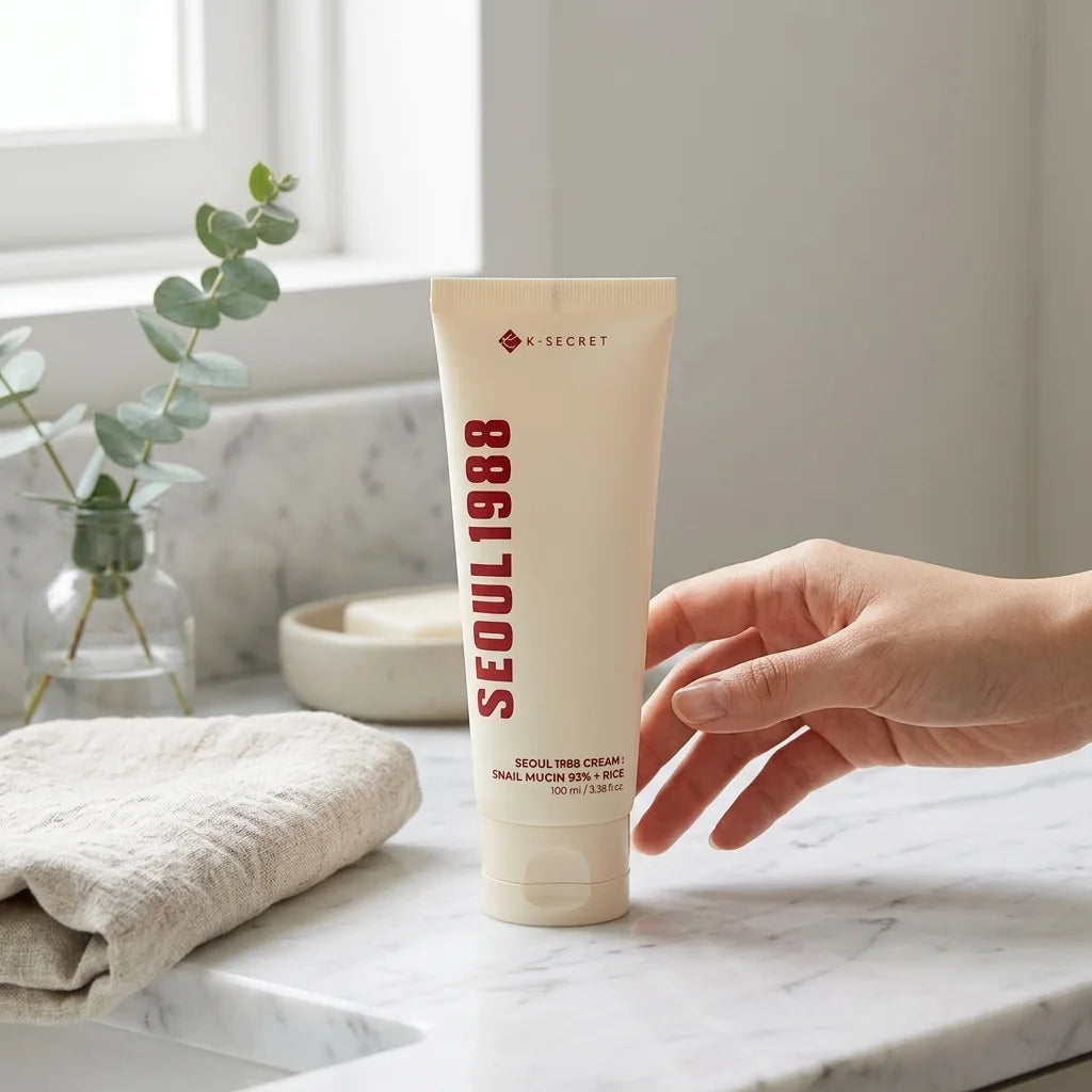 KSecret Seoul 1988 Snail Mucin 93% Rice Cream | Siaflor