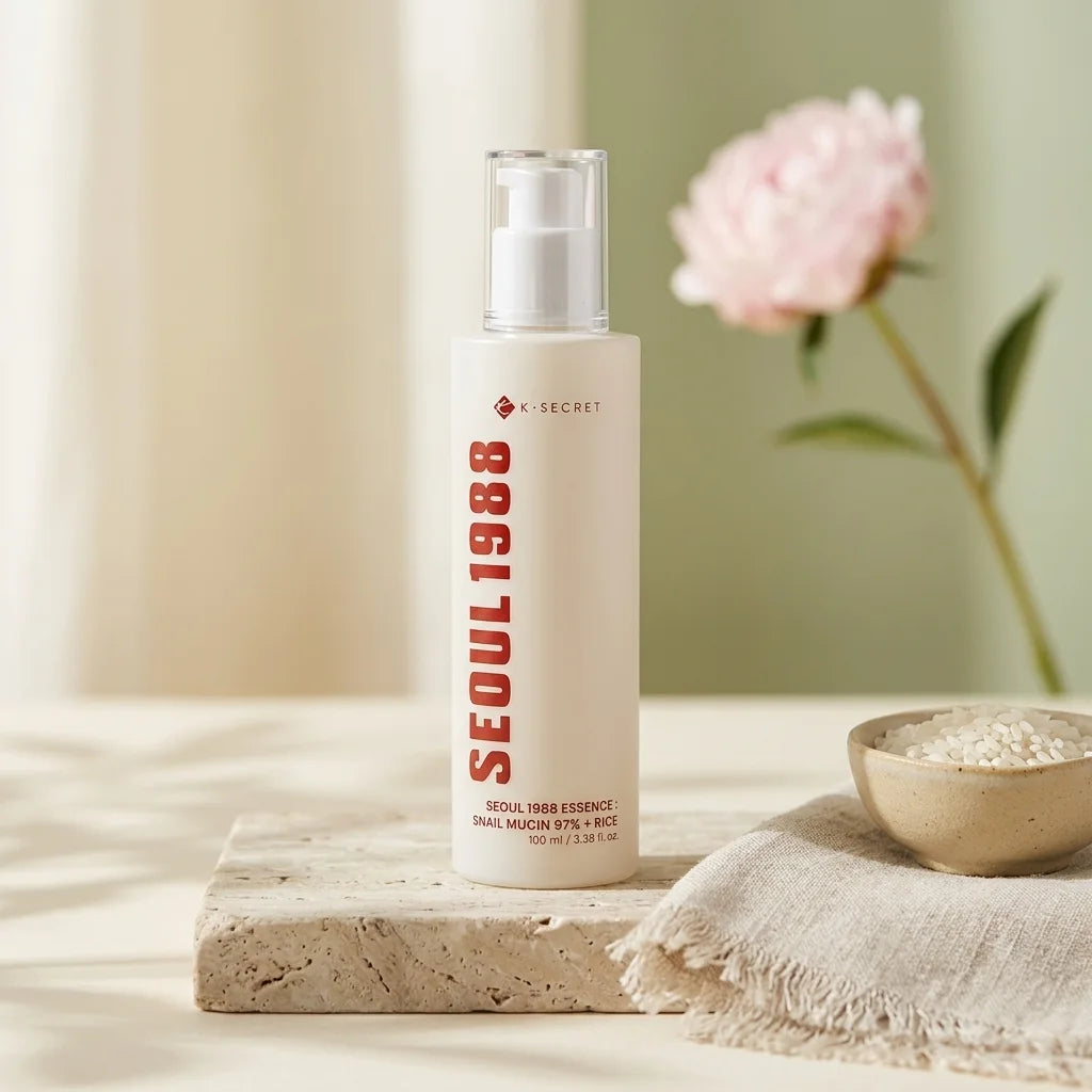 KSecret Seoul 1988 Snail Mucin 97% Rice Essence | Siaflor