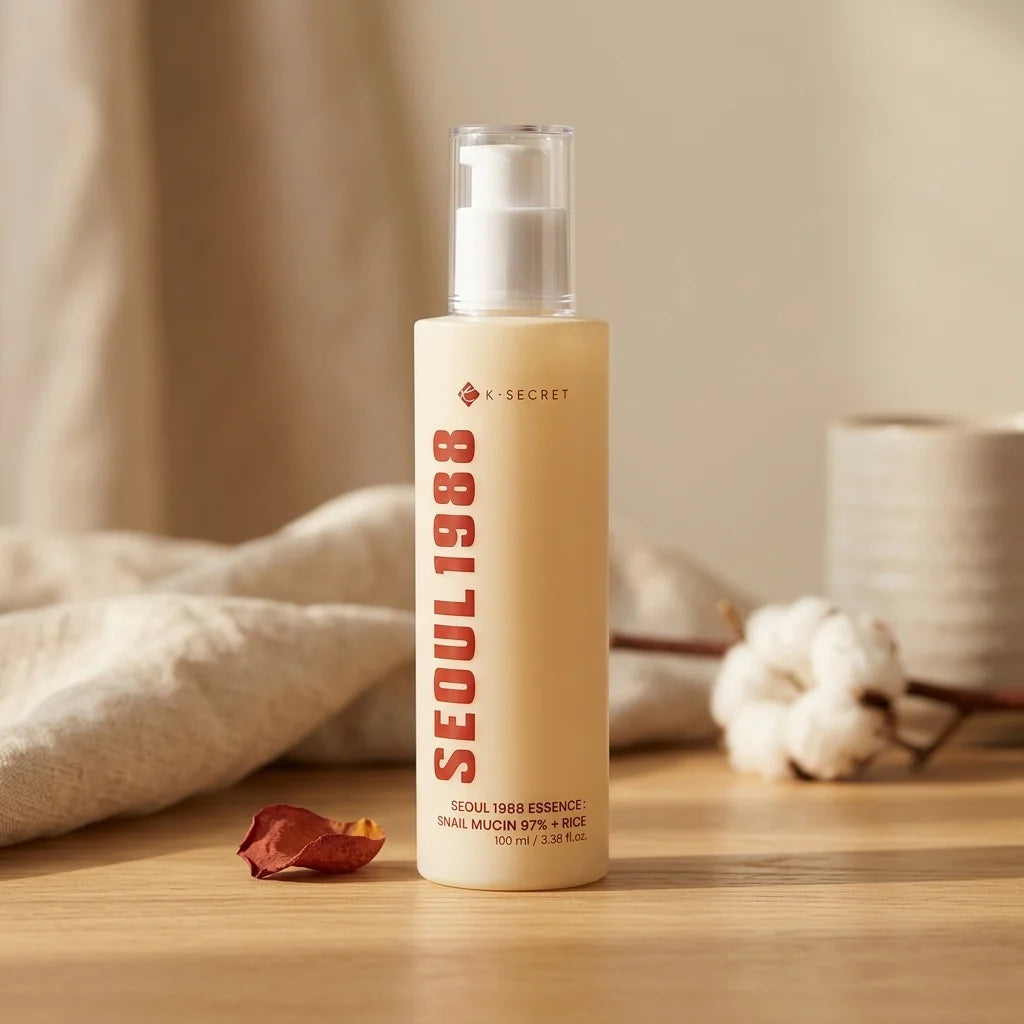 KSecret Seoul 1988 Snail Mucin 97% Rice Essence | Siaflor