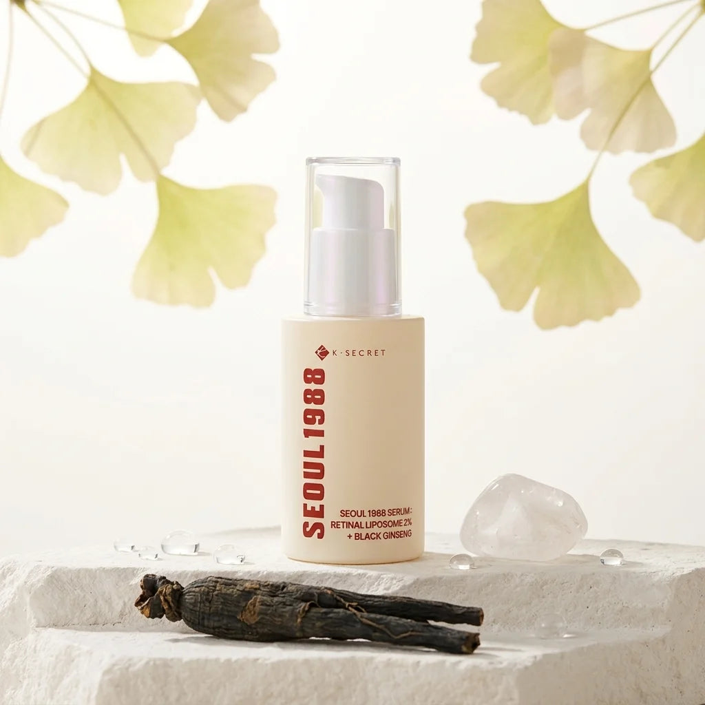 KSecret Seoul 1988 Retinal Liposome 2% Black Ginseng Serum | Siaflor