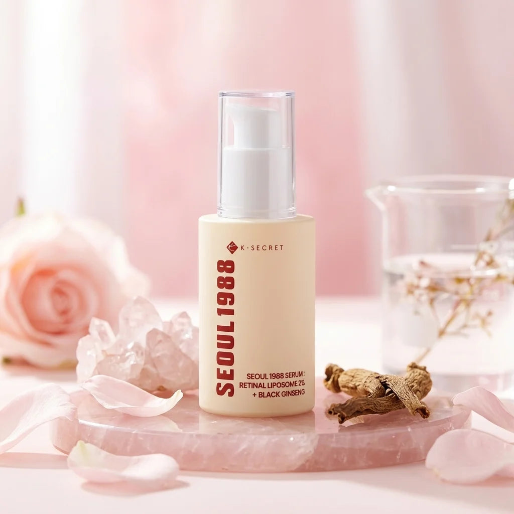 KSecret Seoul 1988 Retinal Liposome 2% Black Ginseng Serum | Siaflor