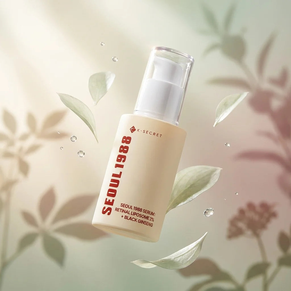 KSecret Seoul 1988 Retinal Liposome 2% Black Ginseng Serum | Siaflor