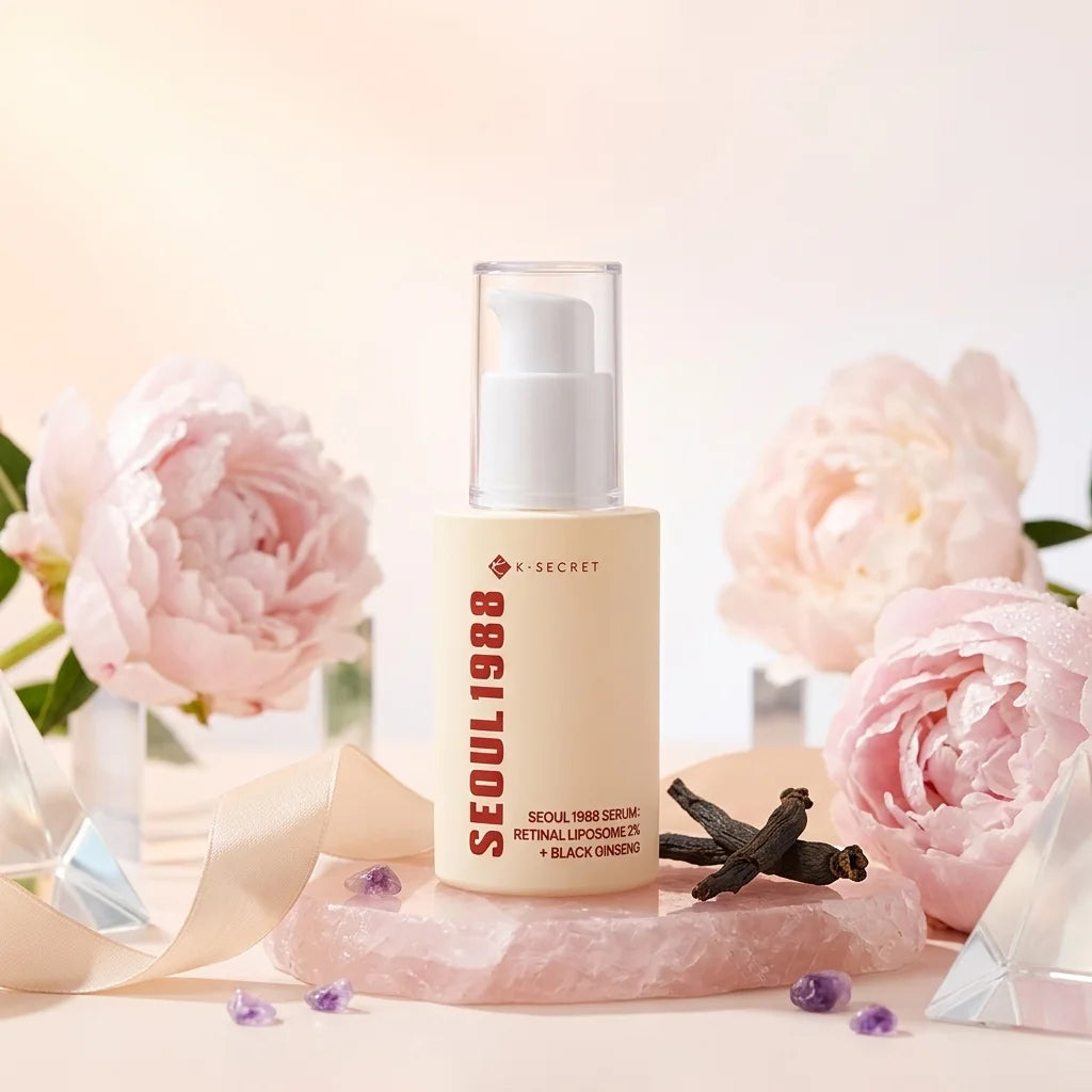 KSecret Seoul 1988 Retinal Liposome 2% Black Ginseng Serum | Siaflor