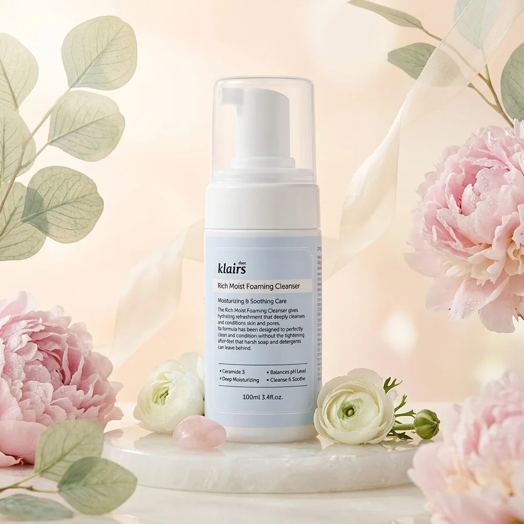 Klairs Rich Moist Foaming Cleanser | Siaflor