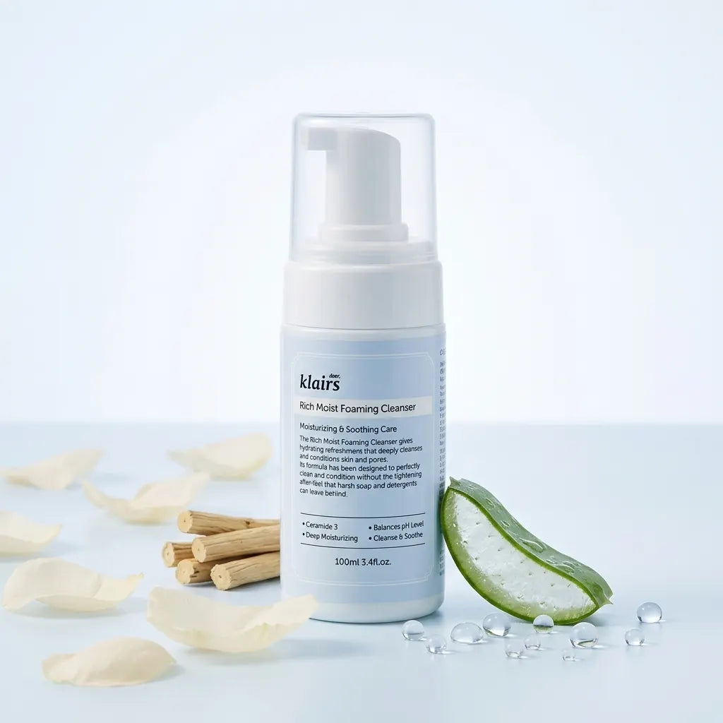Klairs Rich Moist Foaming Cleanser | Siaflor