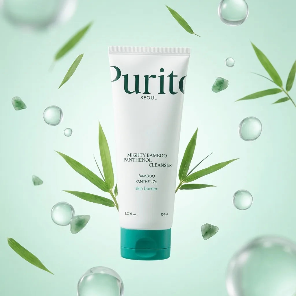 Purito Mighty Bamboo Panthenol Facial Cleanser | Siaflor