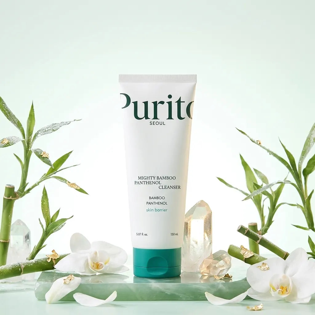 Purito Mighty Bamboo Panthenol Facial Cleanser | Siaflor