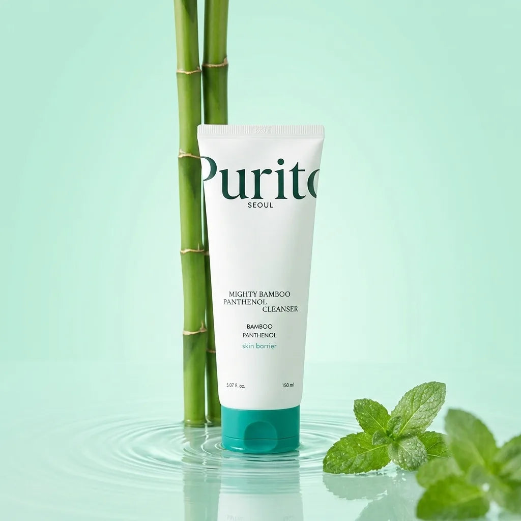 Purito Mighty Bamboo Panthenol Facial Cleanser | Siaflor