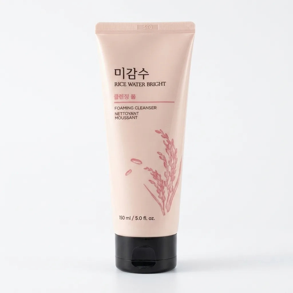 The Face Shop Rice Water Bright Foaming Cleanser | Siaflor