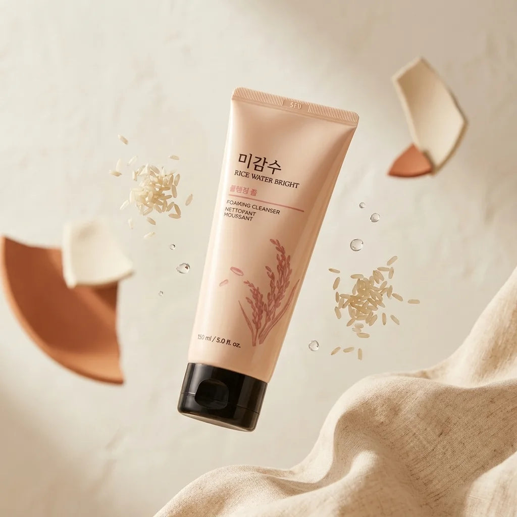 The Face Shop Rice Water Bright Foaming Cleanser | Siaflor