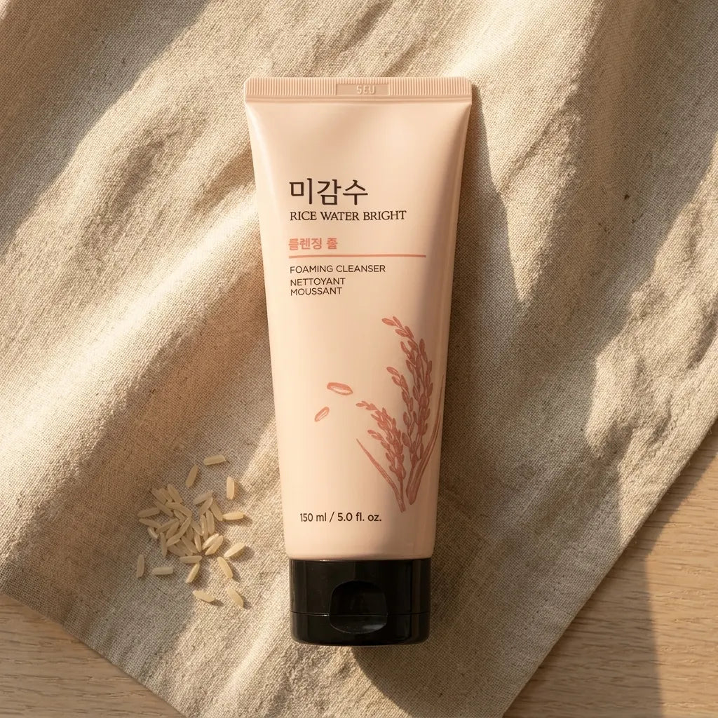 The Face Shop Rice Water Bright Foaming Cleanser | Siaflor