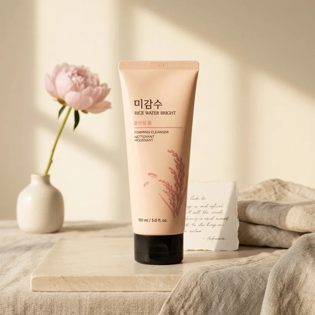 The Face Shop Rice Water Bright Foaming Cleanser | Siaflor