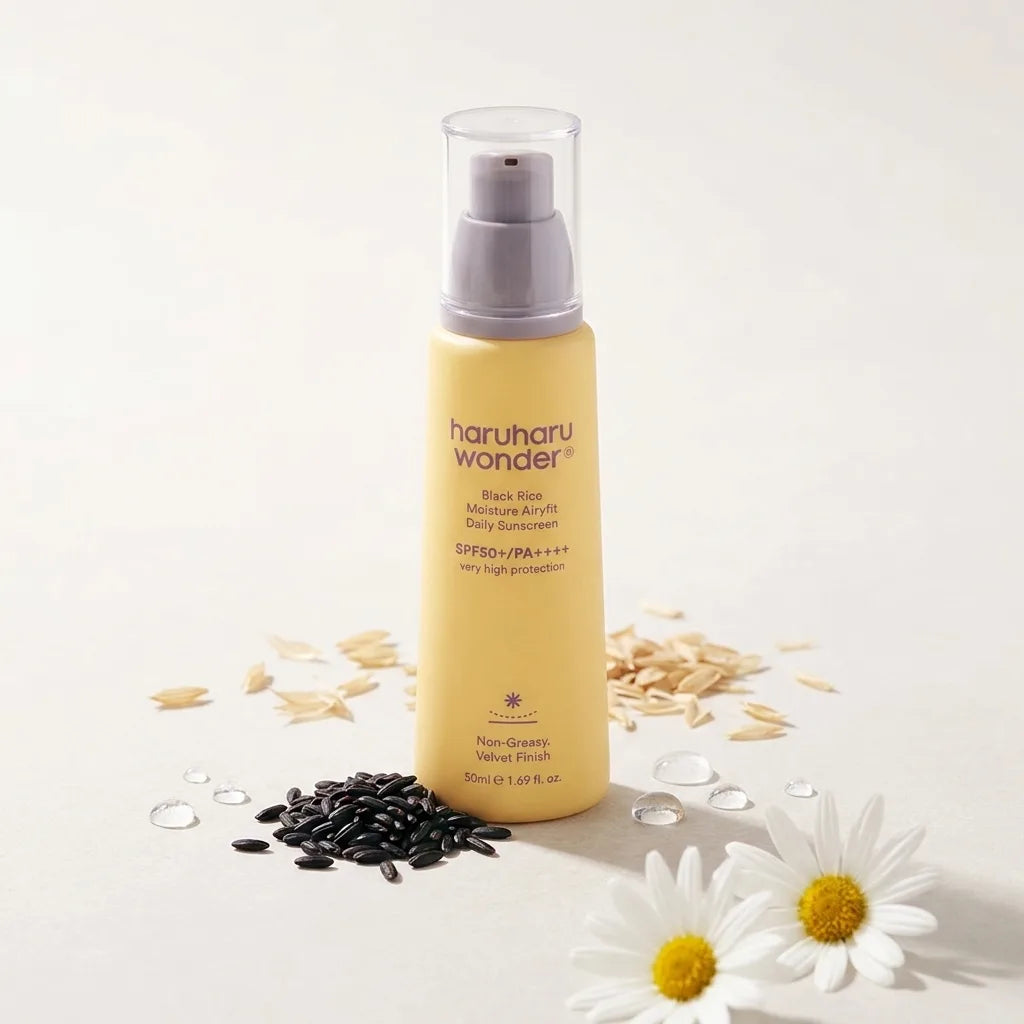 Haruharu Wonder Black Rice Airyfit Sunscreen SPF50+ PA++++ | Siaflor